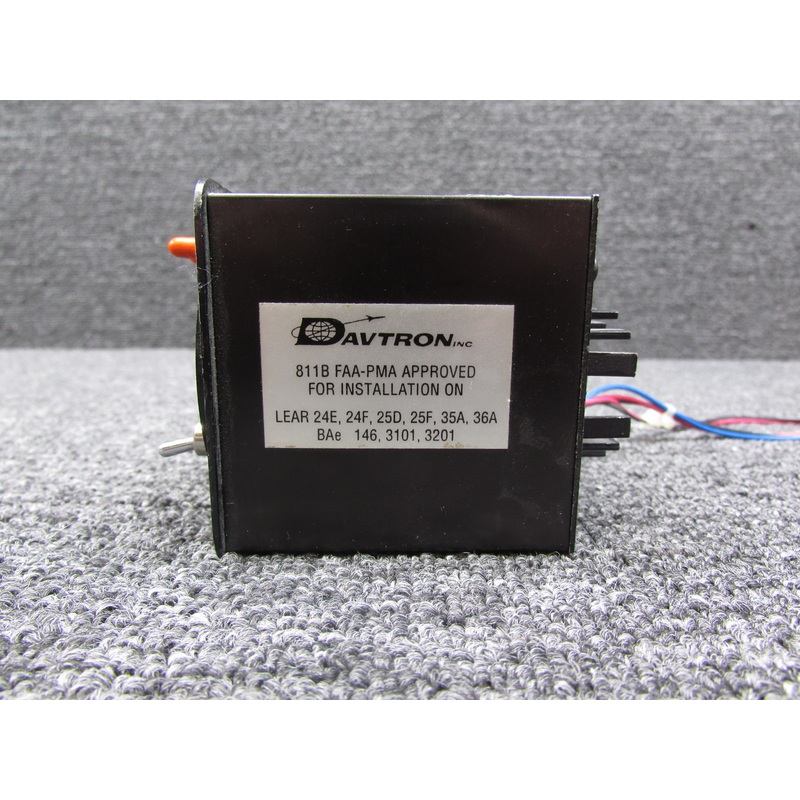 M811B Davtron Digital Clock Indicator (No Connector) (Black)