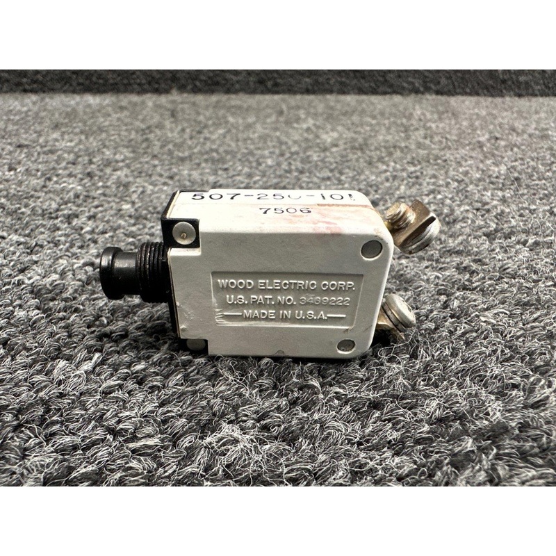 507-250-101 Wood Electric Push Breaker (Amps: 50)
