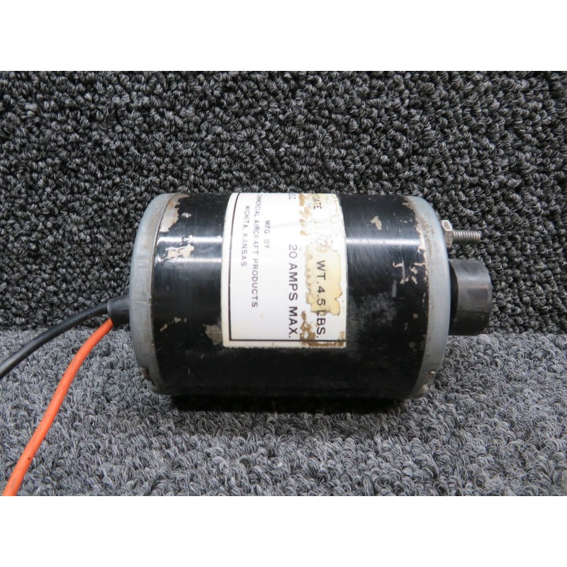D115-00 Commercial Aircraft Products Flap Motor (Volts: 14, Amps: 20)