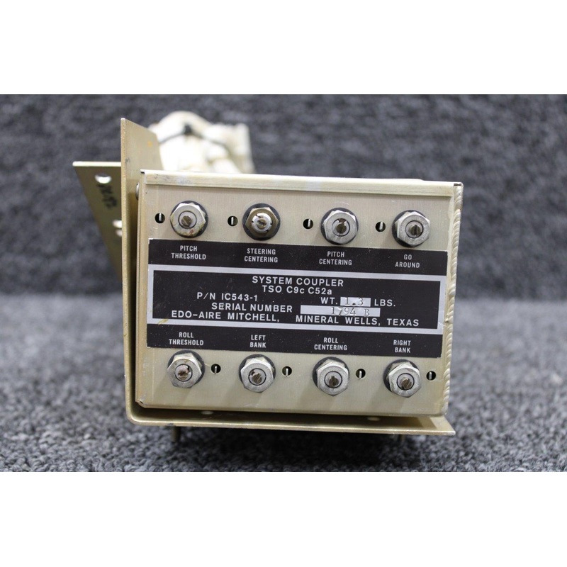 IC543-1 Edo-Aire Mitchell System Coupler with Mount