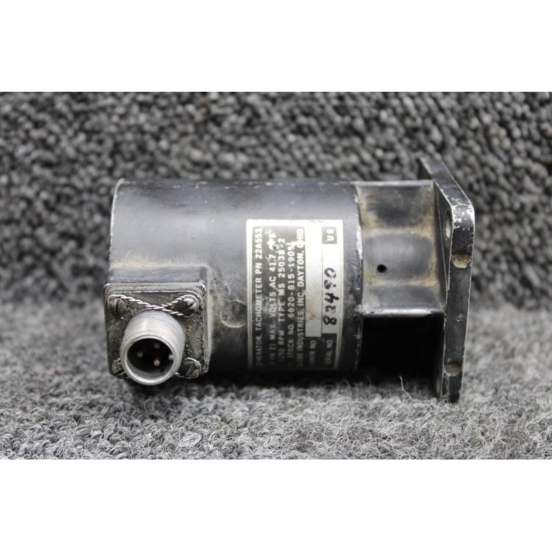 22A553 (Alt: MS25038-2) Globe 3-Pole Tachometer Generator