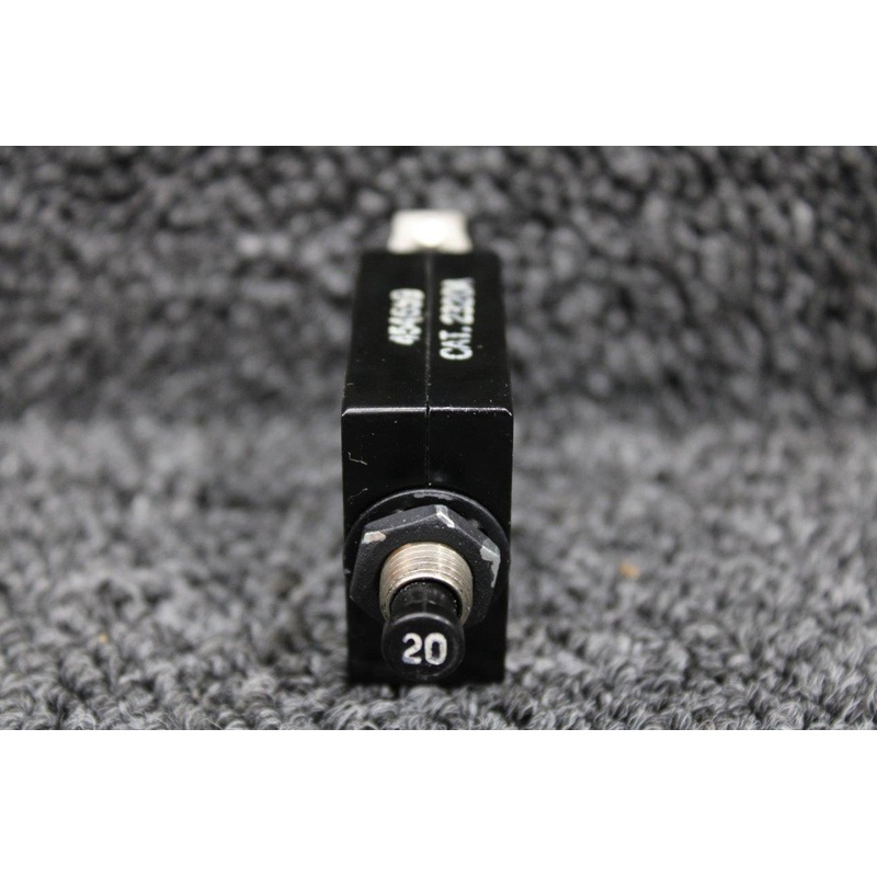 454-659 Wood Electric Push Circuit Breaker (Amps: 20)