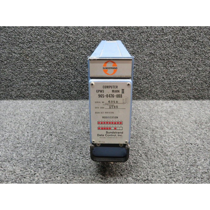 965-0476-088 Sundstrand Ground Proximity Warning System Mark II