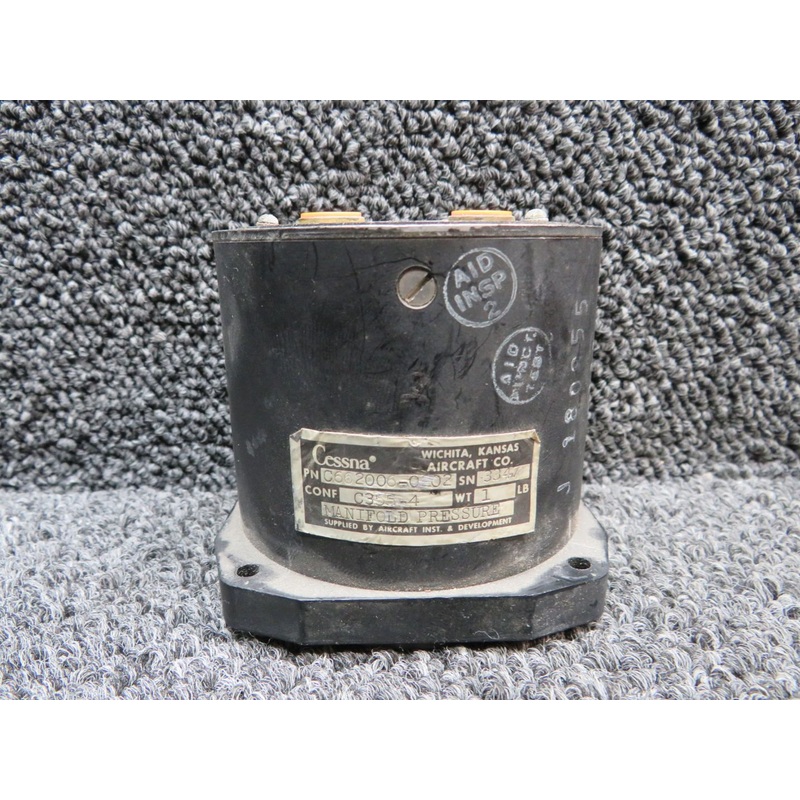 C662006-0202 Aircraft Instruments Dual Manifold Pressure Indicator