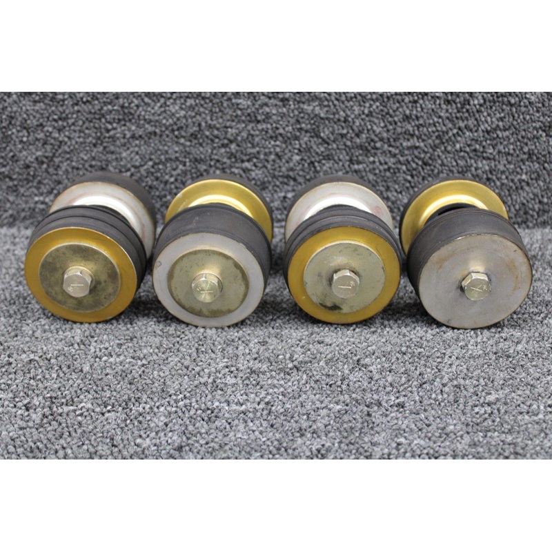 76005, J-9612-8, J-7763-1 Lycoming IO-320-C1A Lord Shock Mount Set (SMOH: 1507)