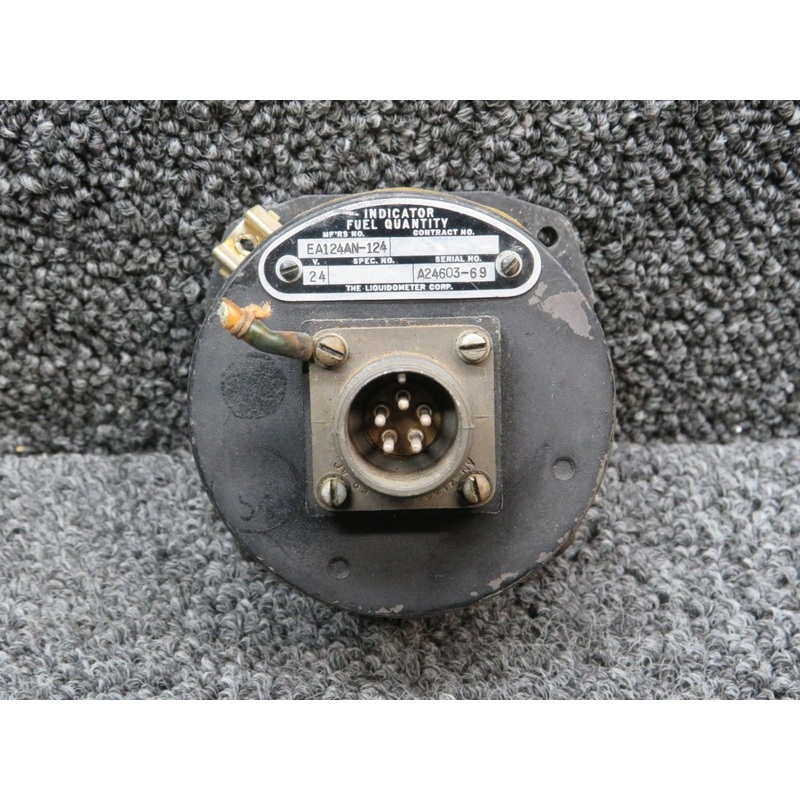EA124AN-124 Liquidometer Corp. Dual Fuel Quantity Indicator (Volts: 24)