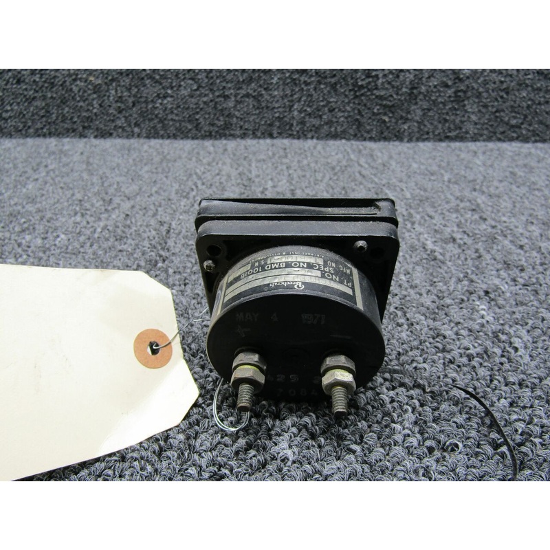 12B100-1 (Alt: 96-384053-1) Aircraft Inst. Loadmeter Indicator, Lighted (Damaged)