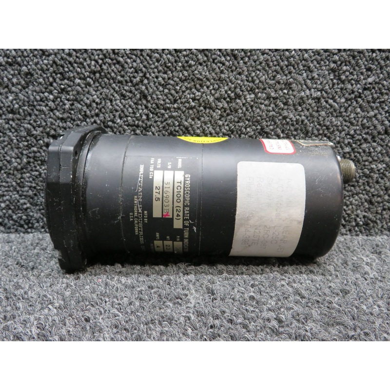 1688 Brittain Industries TC100(24) Gyroscopic Rate of Turn Indicator (Volts: 28)