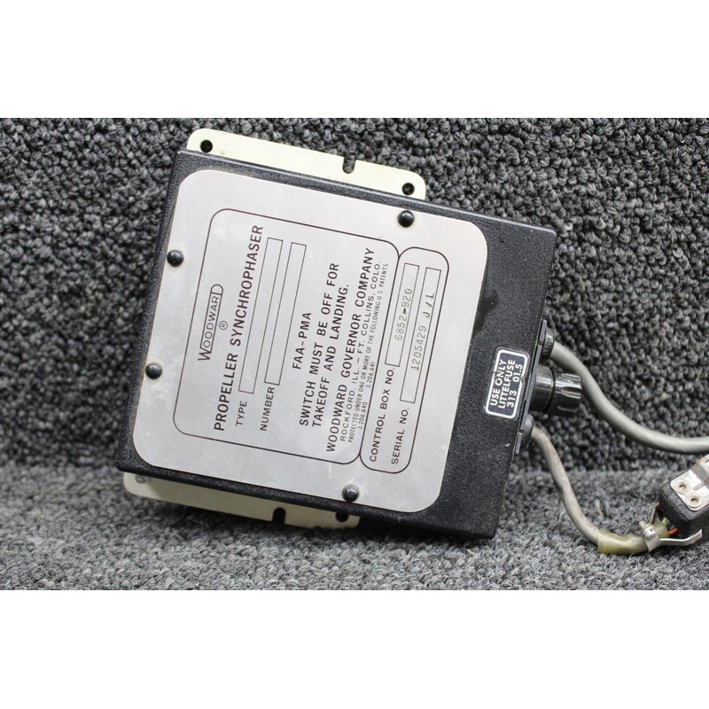 6852-920 (Use: 213784) Woodward Propeller Synchrophaser Control Box Assembly