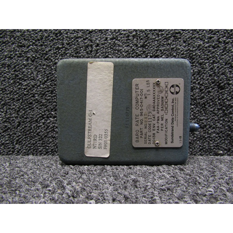 965-0417-001 Sundstrand Baro Rate Computer