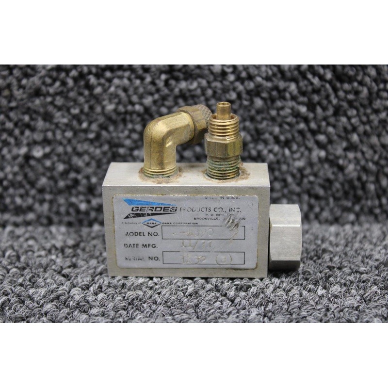 A-1390 Gerdes Alt Static Air Switch (No Knob)