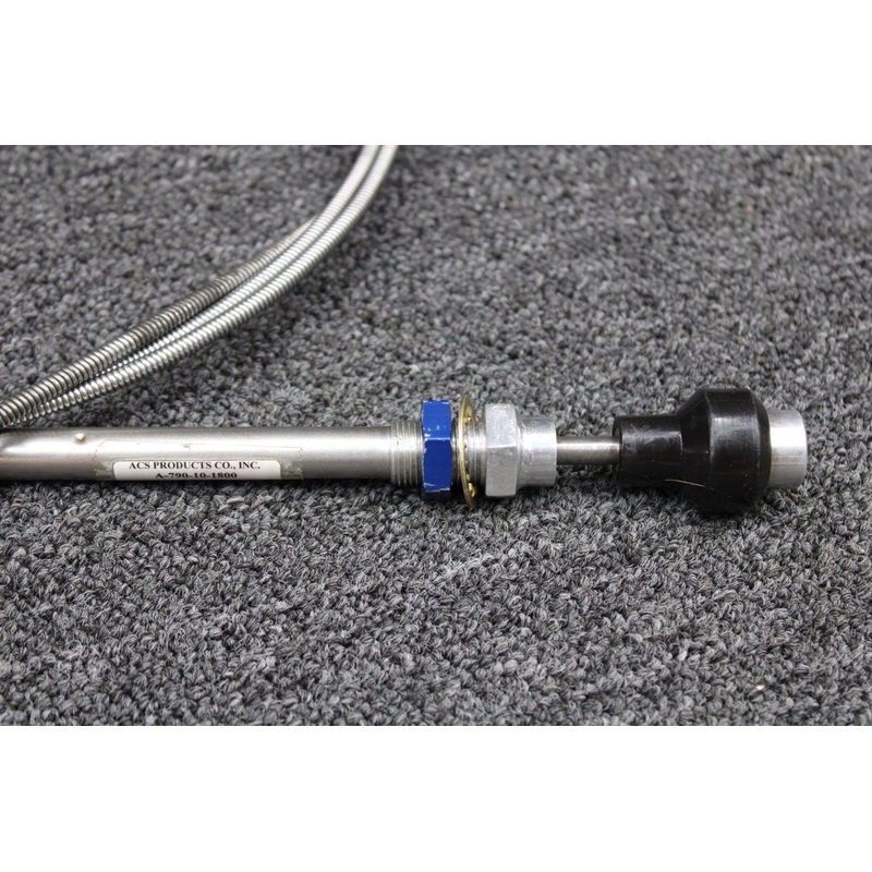 A-790-10-1800 ACS Vernier Throttle Control Cable Assembly (Length: 144)