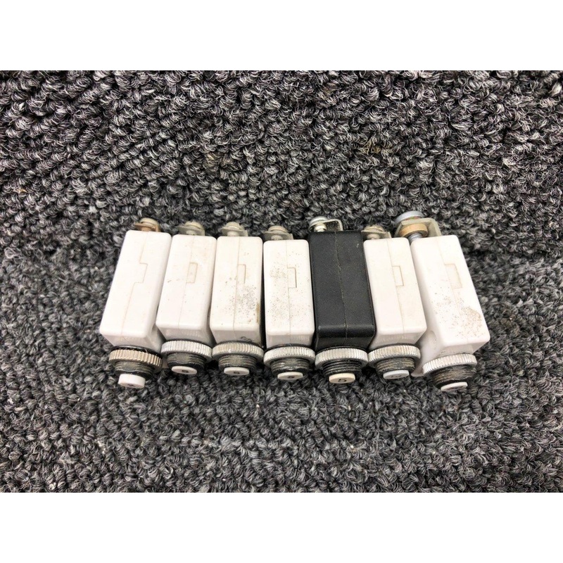 Mechanical Products Push to Reset Circuit Breaker Set (Amps: 2, 5, 10, 50)