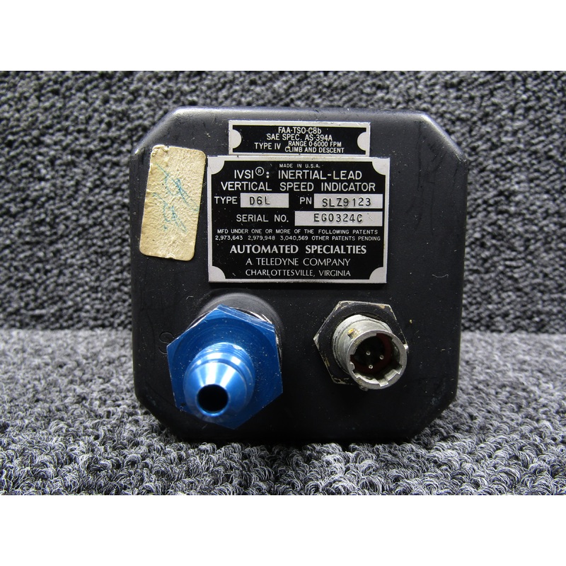 SLZ9123 Teledyne D6L Inertial Lead Vertical Speed Indicator Unit