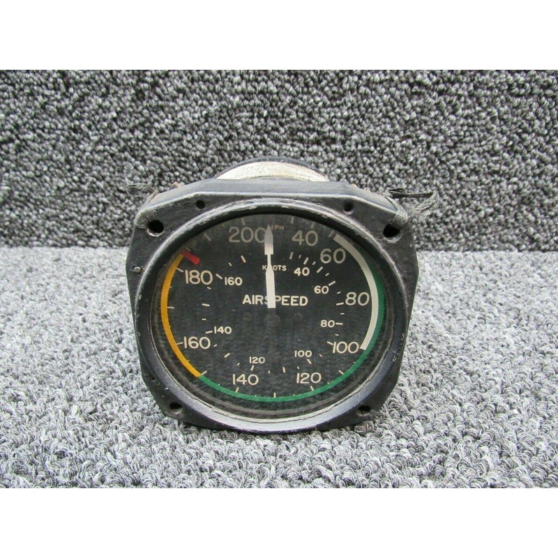 163-380009-9 (USE: B301-9) Aircraft Inst. / Beechcraft Airspeed Indicator