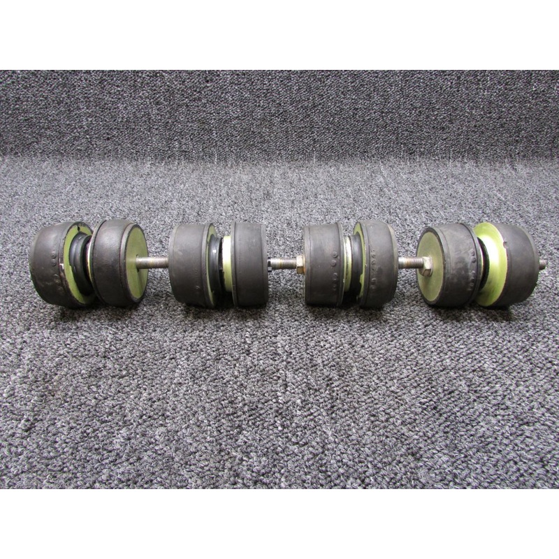 J9613-5 Continental IO-470-L Lord Engine Shock Mount Set LH (SMOH: 1668.20)