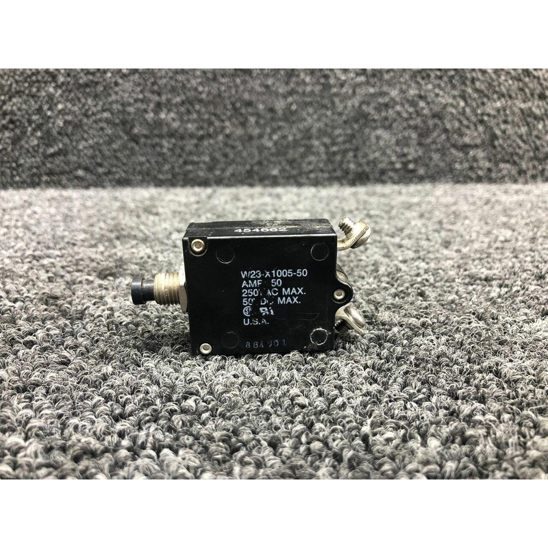 W23-X1005-50 Potter and Brumfield Push Breaker Switch (Amps: 50)