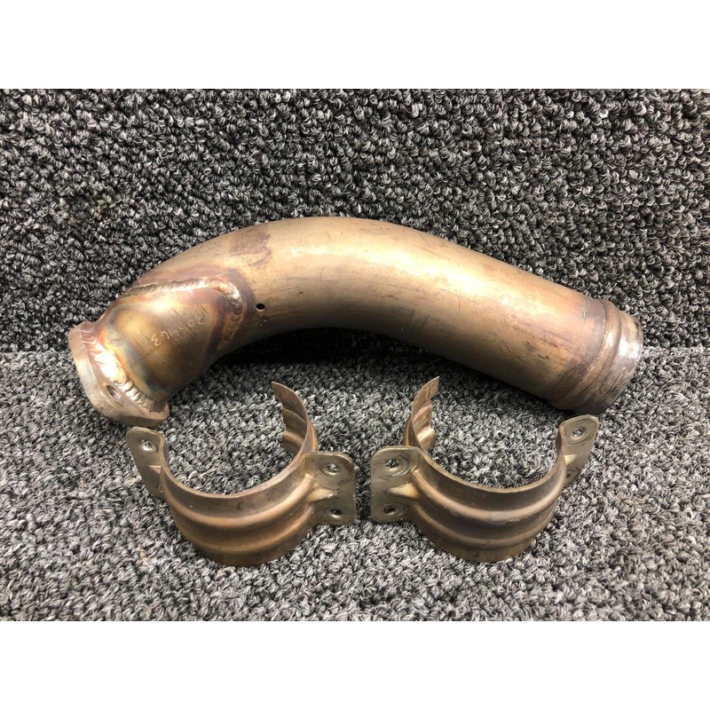 1455014-25, 0750161-25 Aerospace Exhaust Riser No. 5 Cylinder with 8130 Copy