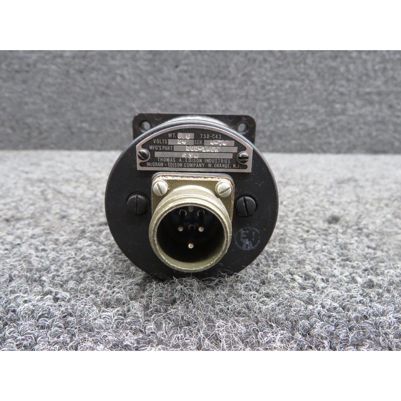 200-1A65 Edison Outside Air Temperature Indicator (Volts: 24)
