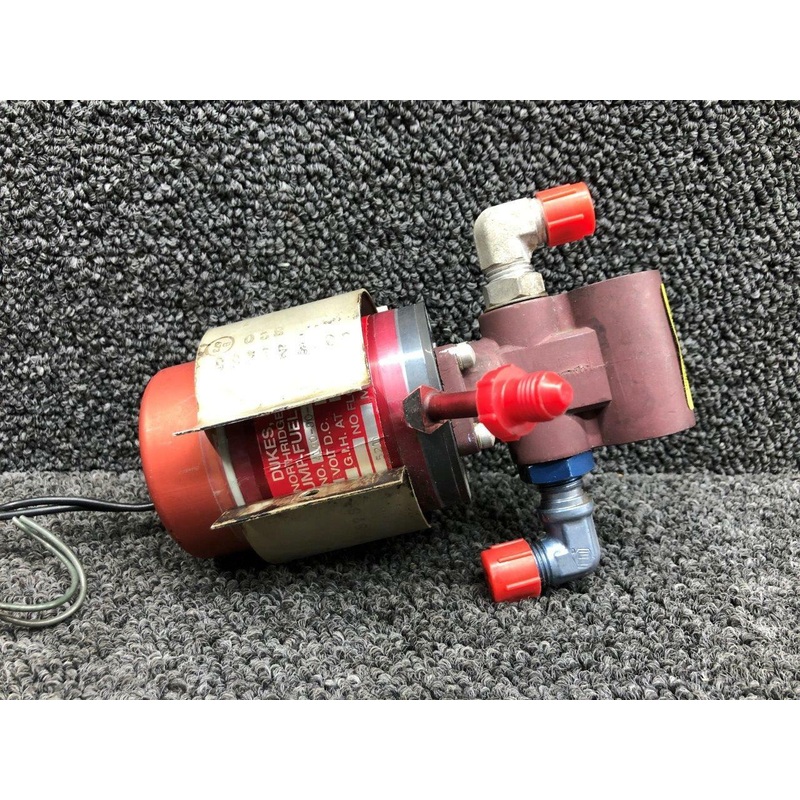 4140-00-39NV / 35-921255 Dukes Fuel Boost Pump W/ Mount (14V, 6A) (OVH: 3/18/99)