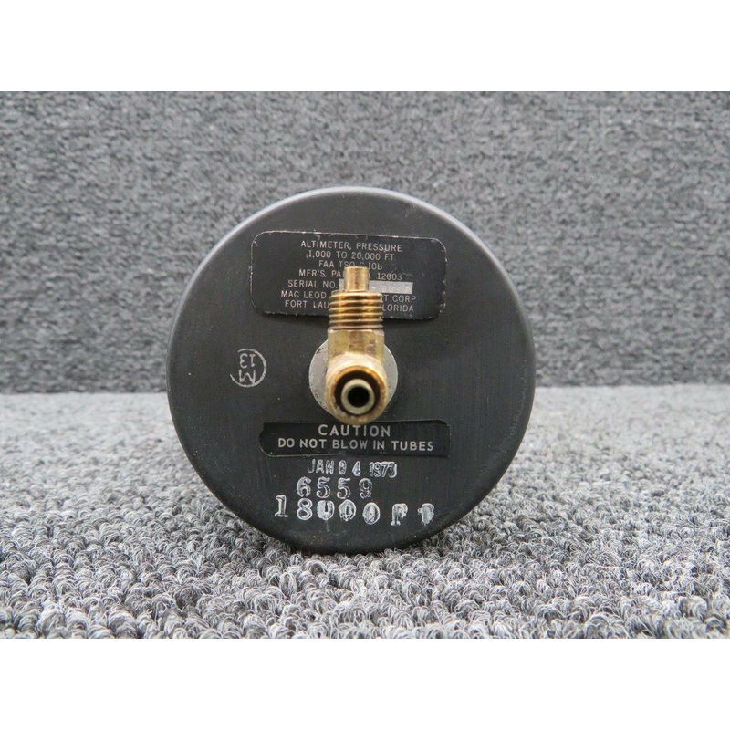 5934PA-1 (ALT: 820010-507) Mooney M20C Mac Leod Altimeter Indicator