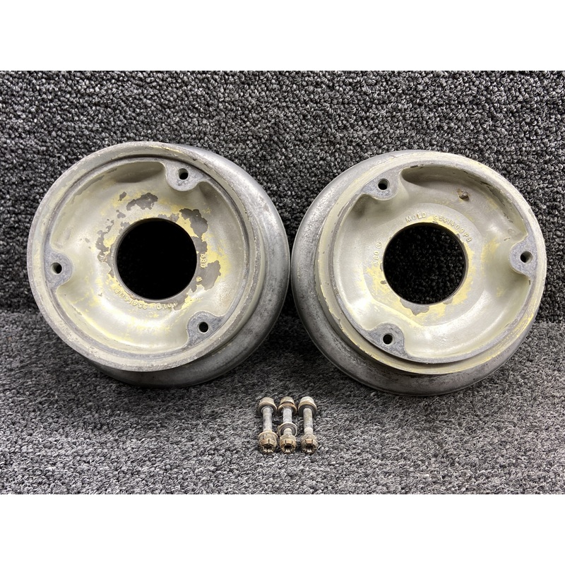 C163010-0101 Goodyear Nose Wheel Assembly 6.00-6 (Minus Wheel Bearings)