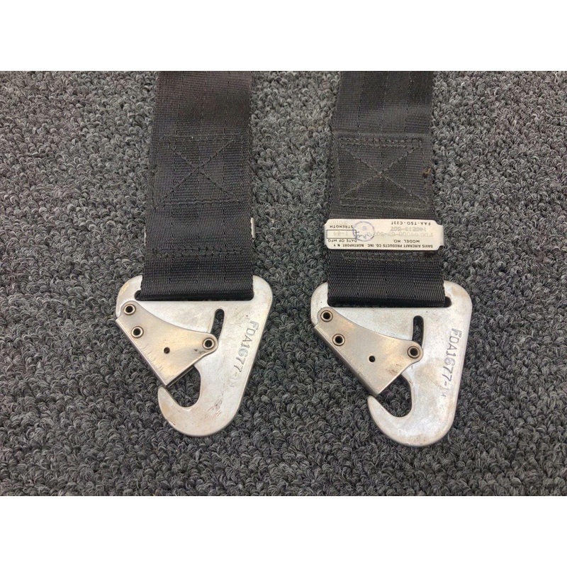 FDC-6400B-63-507 Mooney M20J Davis Lap Seat Belt W/ Shoulder Harness
