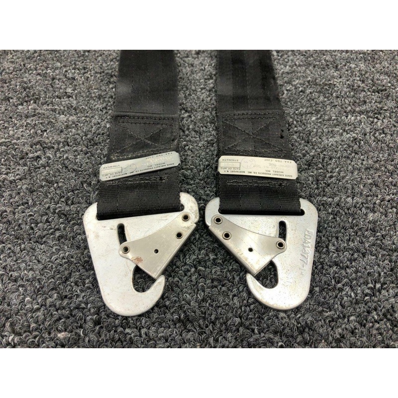 FDC-6400B-64-502 Mooney M20J Davis Lap Seat Belt W/ Shoulder Harness