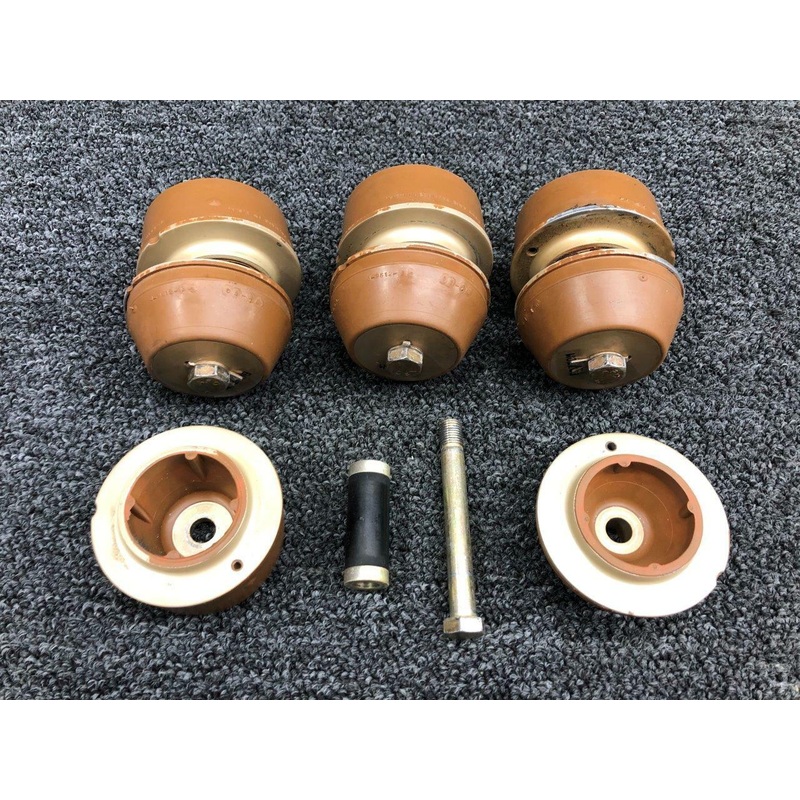 J9613-58 Cessna 414 Continental TSIO-520-J Lord Engine Shock Mount Kit LH