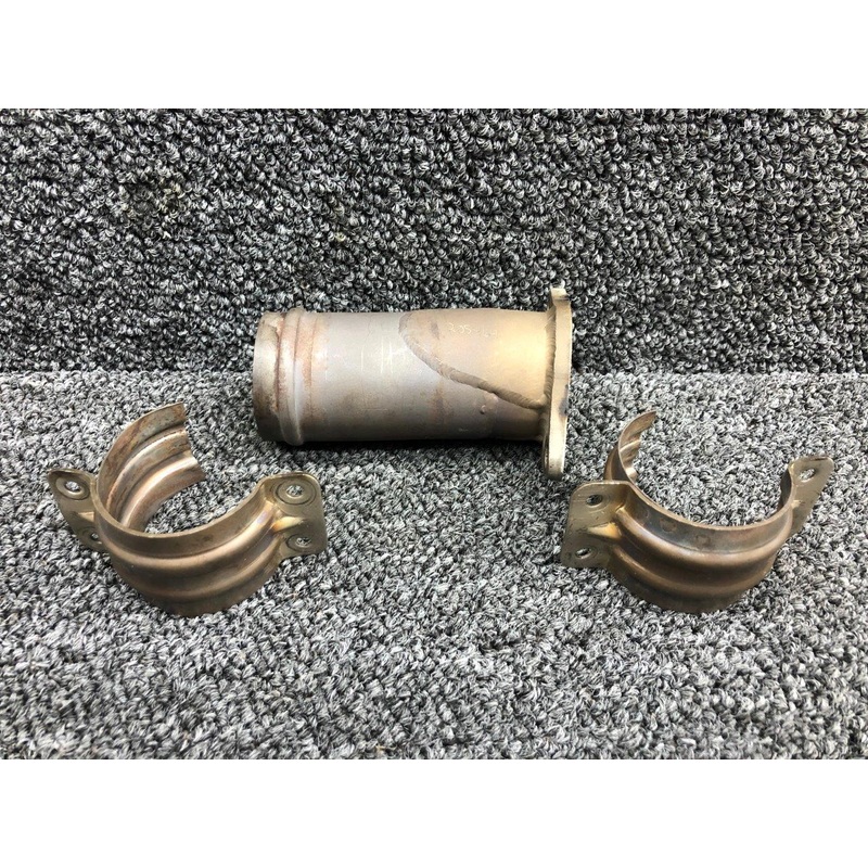 1455014-17 / 0750161-25  Aerospace Exhaust Riser #2 Cylinder W/ 8130 Copy