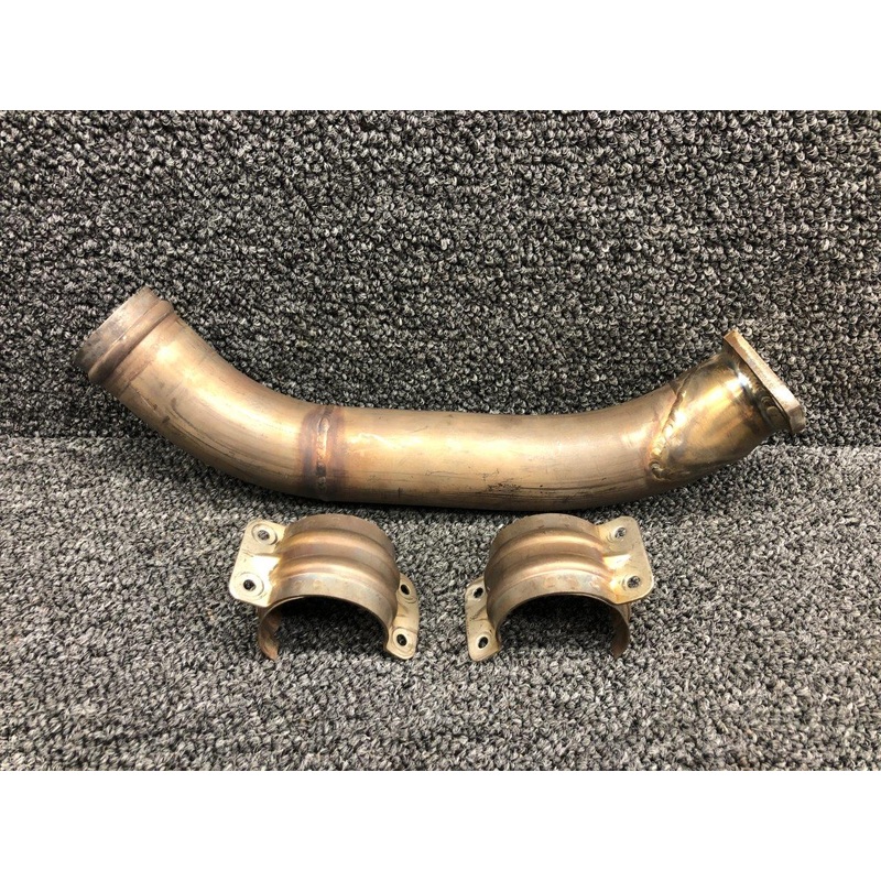 1455014-19 / 0750161-25 Aerospace Exhaust Riser #6 Cylinder W/ 8130 Copy