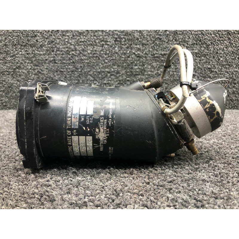 TC100(24) Brittain Industries Gyroscopic Rate of Turn Indicator W/ Controller