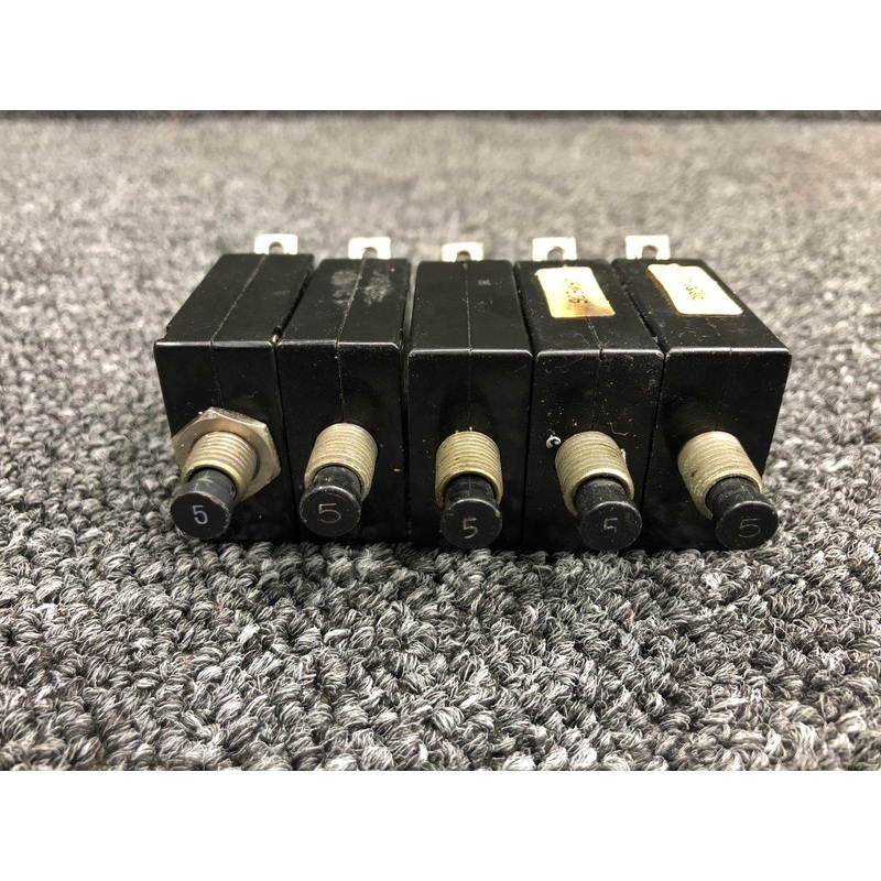 Wood Electric Push Breaker Set (Amps: Various)