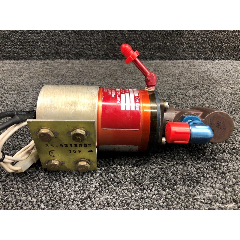 1296-00-1NV / 35-921255  Dukes Inc Fuel Boost Pump W/ Mounting Bracket (28V)
