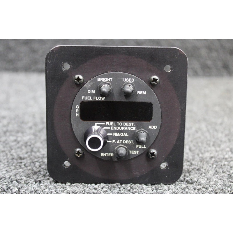 912041T-38-D Shadin Fuel Flow Indicator W/ Transducer (Volts: 14-28)
