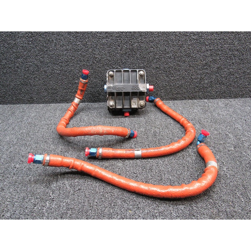 Lycoming O-320-H2AD ADC Oberg 600 Oil Filter W/ Lines and STC