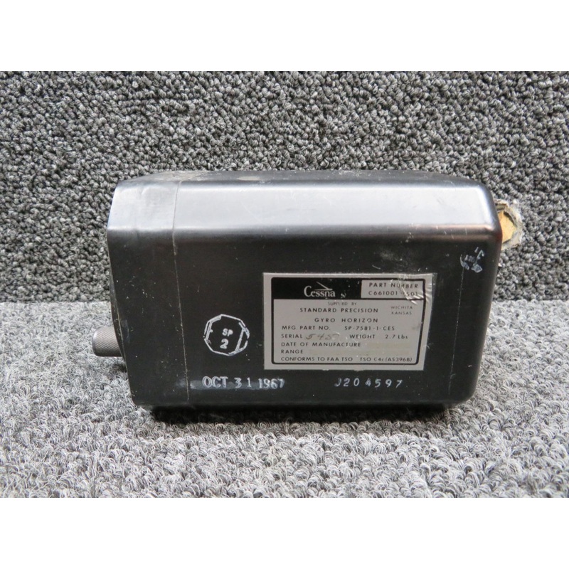 SP-7581-1-CES (Alt: C661001-0501) Standard Precision Horizon Gyro Indicator (CORE)