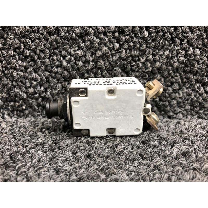 700-001-35 (Alt: MS25244-35) Mechanical Prod Push To Reset Circuit Breaker (35A)