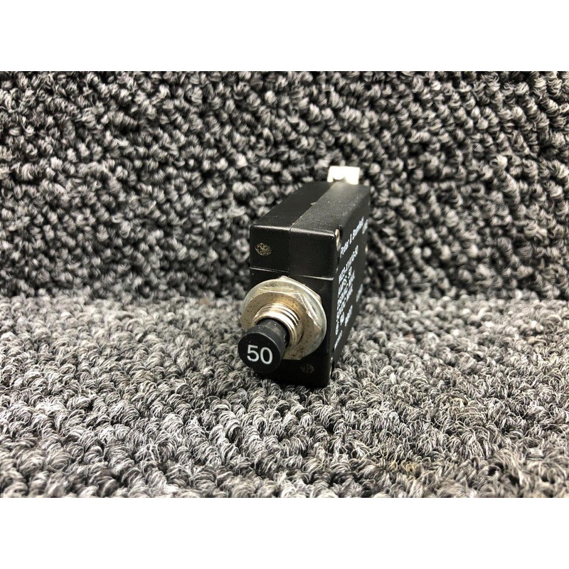 W23-X1A1G-50 Potter and Brumfield Push Breaker Switch (Amps: 50)