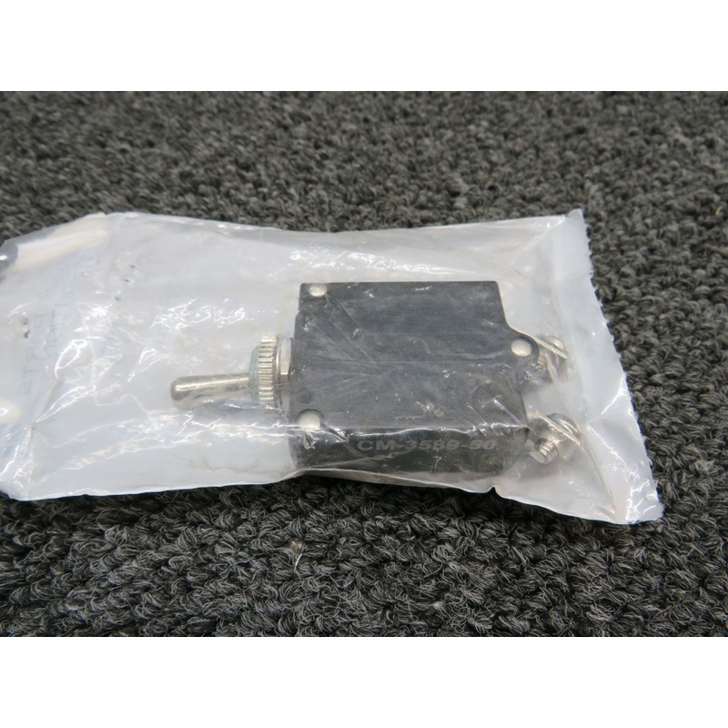 W31-X1000-50 Potter and Brumfield CM3589-50 Circuit Breaker (New Old Stock)