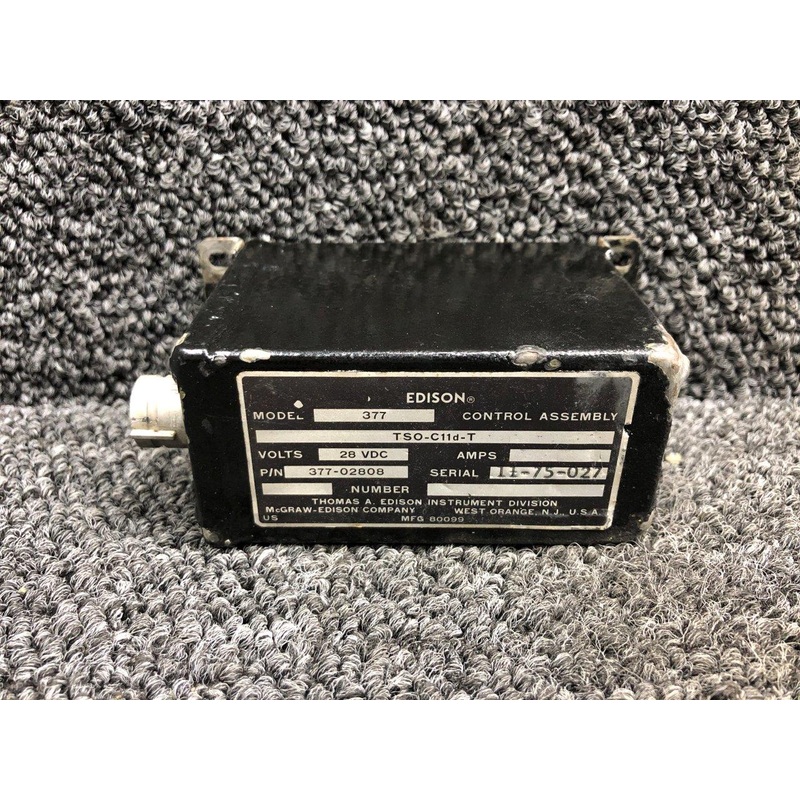 377-02808 (Use: 9912036-8) Thomas Edison Fire Detection Unit (Minus Connector)