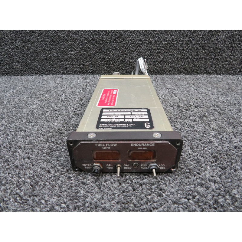 912021D Shadin Fuel Flow Indicator (Volts: 14-28)