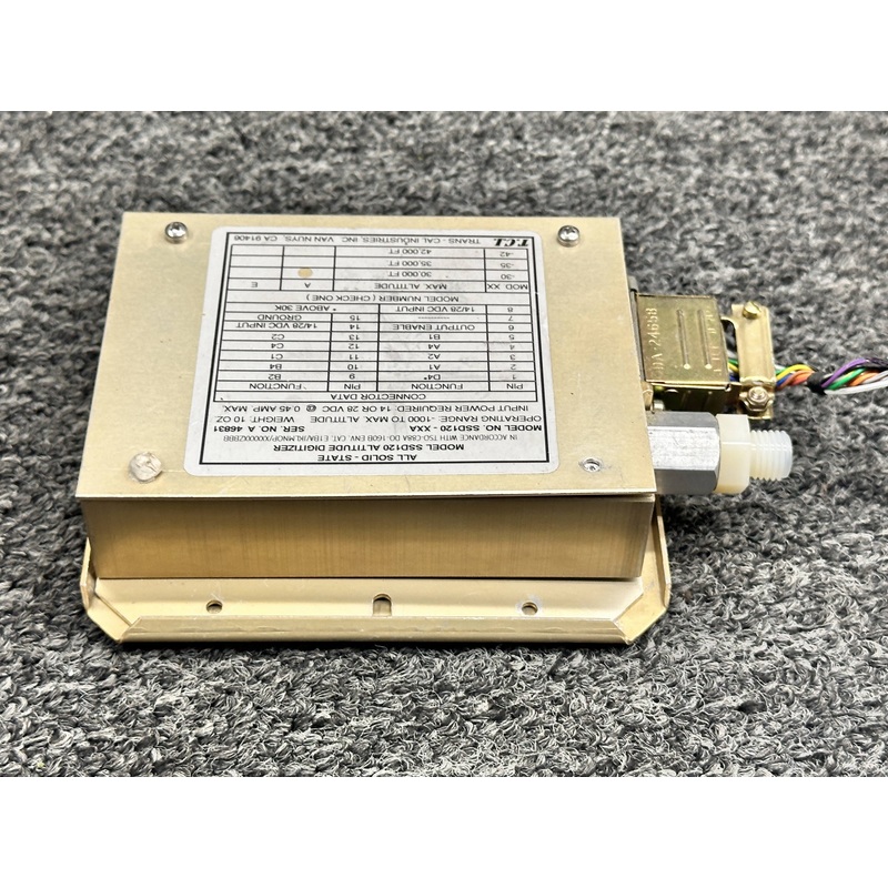 SSD120-30A Trans-Cal Altitude Digitizer w Tray (Volts: 14 or 28, Amps: 0.45)