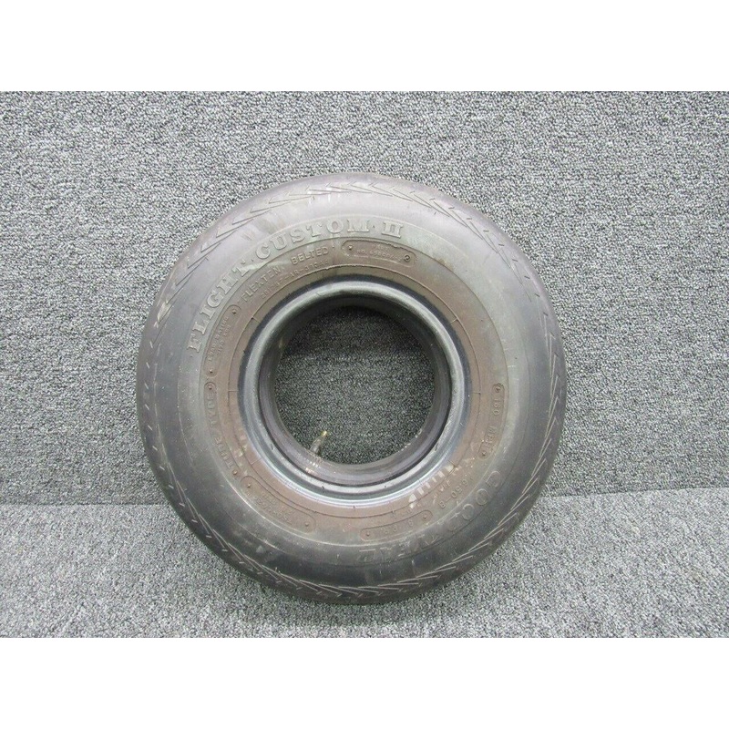 658C86-2 Beech C35 Goodyear Flight Custom II Tire & Tube Assy 6.50×8 (Ply: 8)