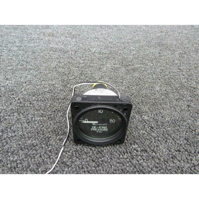 96-384061-3 (M/N: MD61-3) Beech 58 Mid-Continent De-Icing Pressure Gauge Lighted