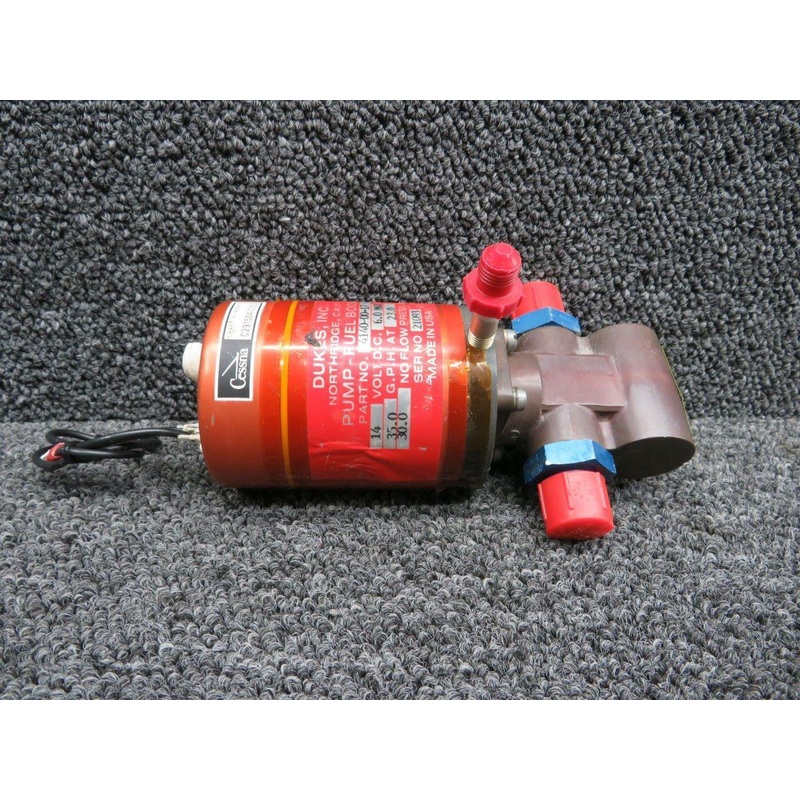 C291504-0101 Cessna 177RG Dukes Fuel Boost Pump Assembly (V: 14, A: 6) CORE