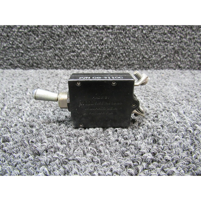 CB-3110C (USE: WX31X1007-10) Beechcraft 95-B55 Wood Electric Toggle Switch