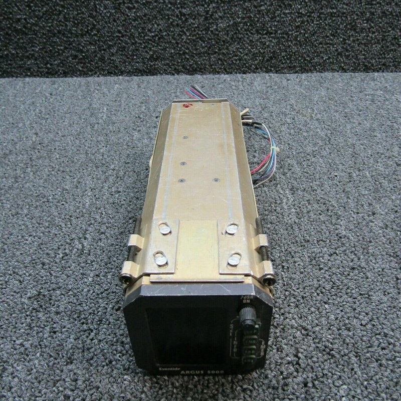 5000-10-00 Eventide Avionics Argus 5000 Moving Map Indicator W/ Tray & Mods