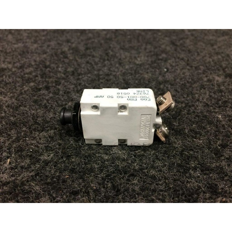 700-001-50 Mechanical Products 50 Amp Push Breaker (Volts: 14)