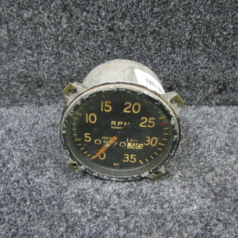 AC Mechanical Recording Tachometer Indicator (a)
